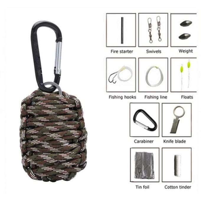 Wrapped 15piece Survival Kit