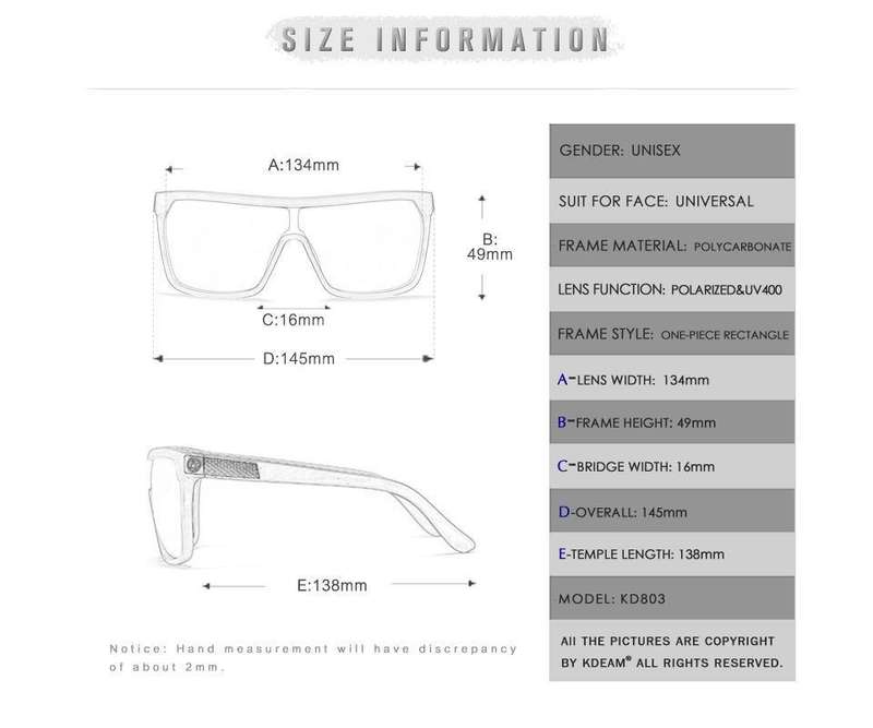 Kdeam KD803 C4 Polarized Sunglasses