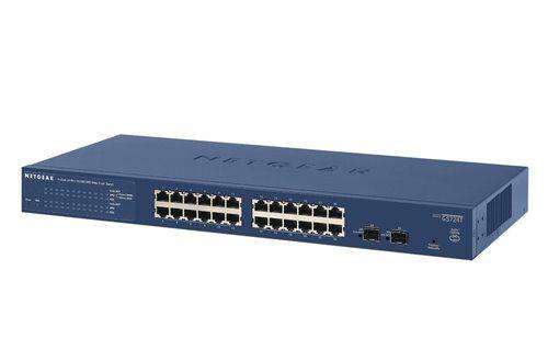 NETGEAR PROSAFE GS724T - 24 PORT SMART MANAGED GIGABIT SWITCH | GS724T-400EUS