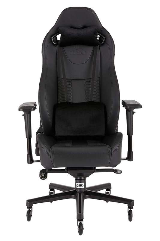 CORSAIR T2 ROAD WARRIOR GAMING CHAIR BLACK/BLACK | CF-9010006-WW
