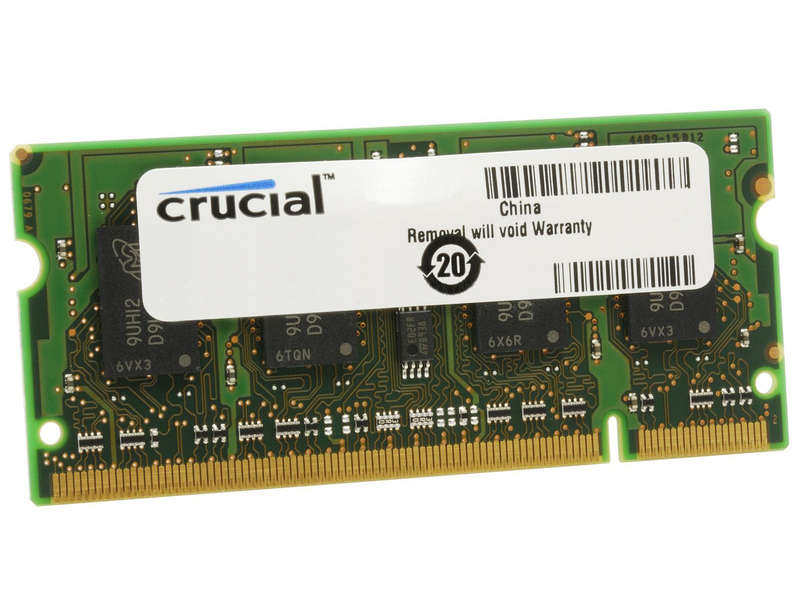 Crucial 2GB DDR3L 1600MHz SO-DIMM | CT25664BF160B