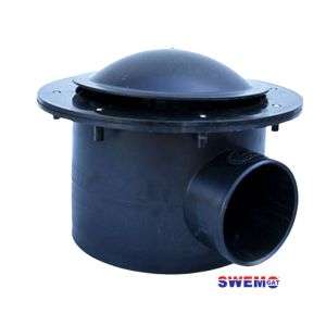 Pond Bottom Drain with fish protection-cover