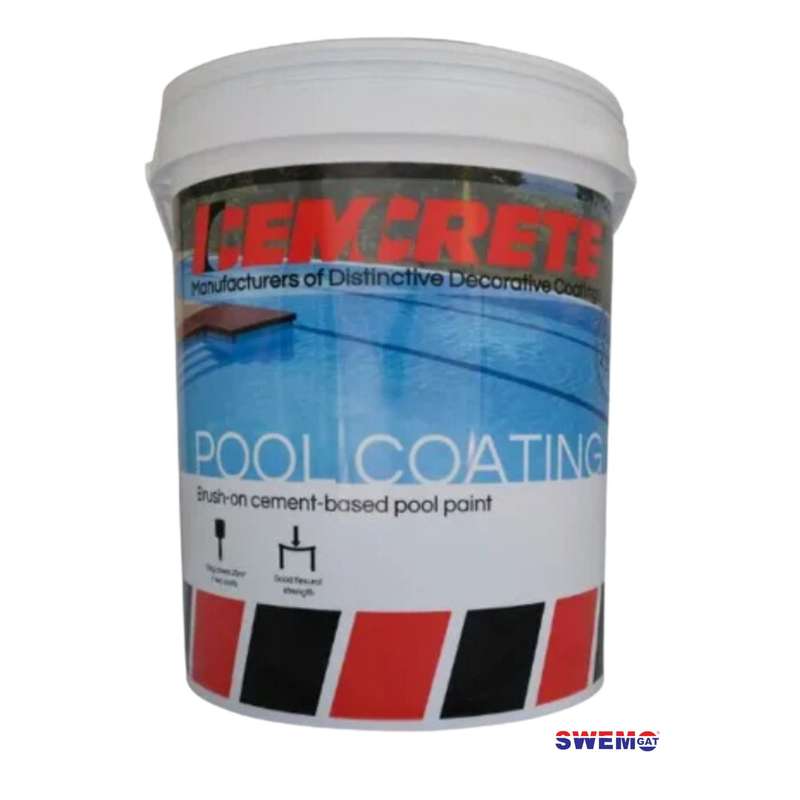 Cemcrete cement-based pool coating 15kg