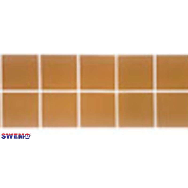 Cosmo Duo Brown Fibreglass Pool Mosaic Tissue Sheet 960mm x 160mm