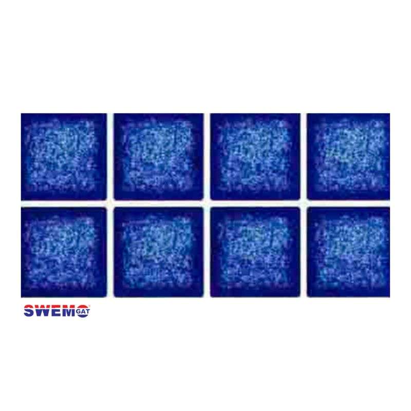 Hilton Blue Fibreglass Pool Mosaic610mm x 150mm sheet