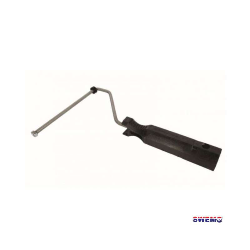 Paint roller handle
