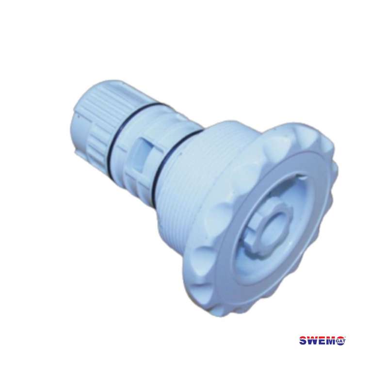 Quality Jet 50 x 32 mm STANDARD Swivel Scallop white inner