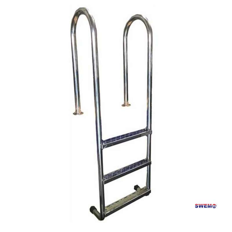 Roll Top Ladder 3-step Stainless steel