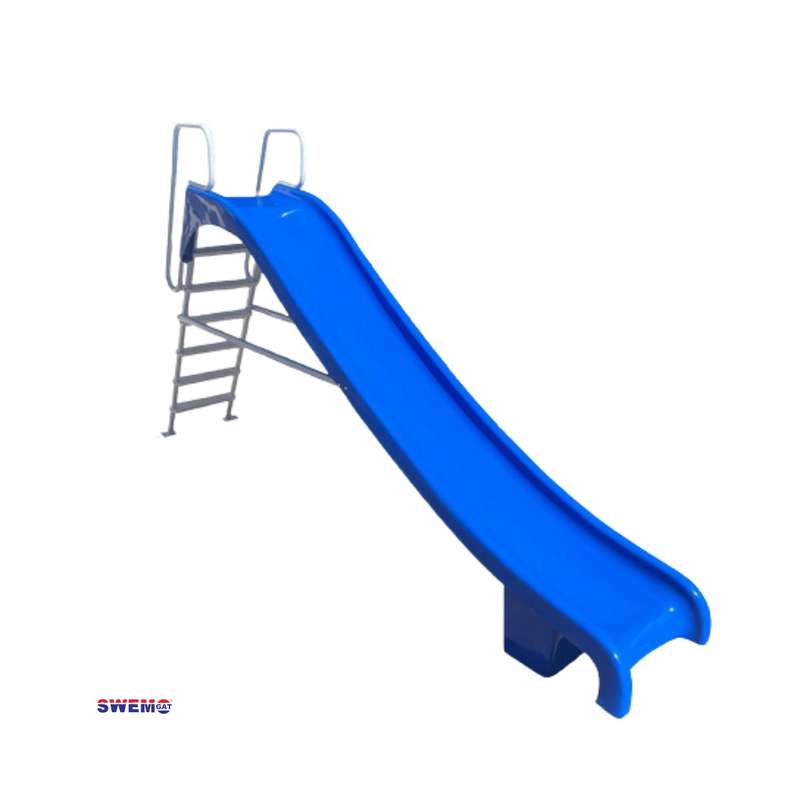 Swimming Pool slide 3.5m  with powder coated rails
