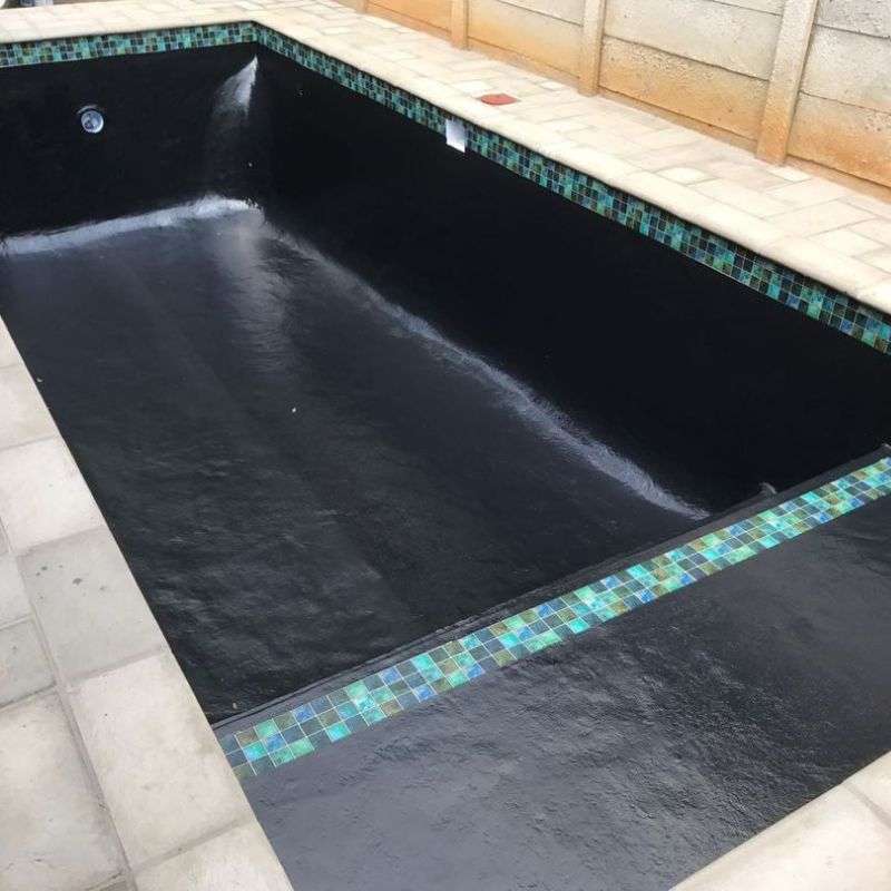 Fibreglass Pool Mosaic Tissue Sheet - Tropical 810mm x 160mm