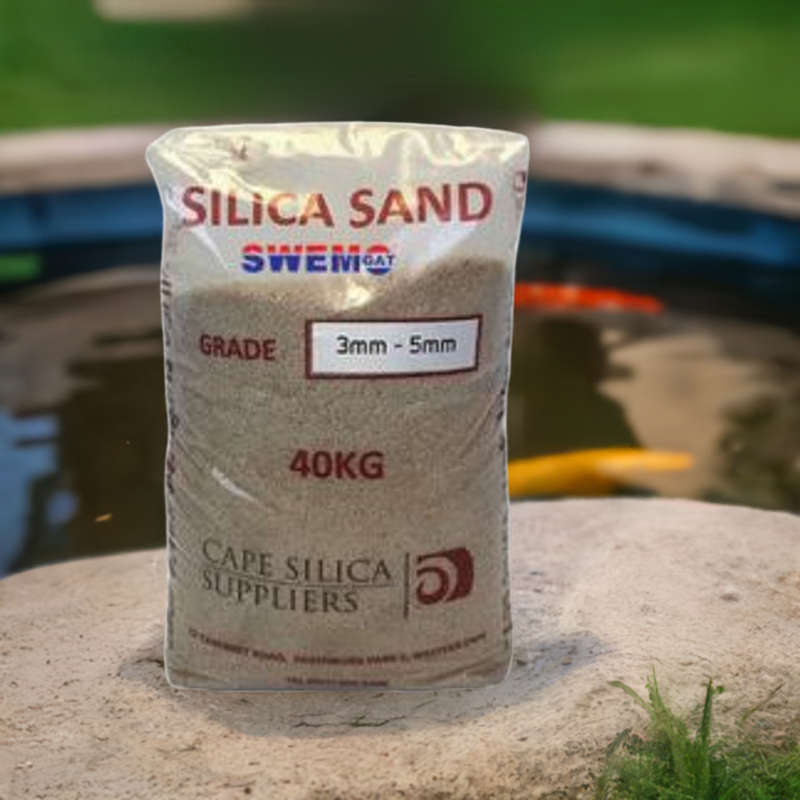 Koi Filter Sand 40kg  Superior Filtration for Crystal-Clear Water