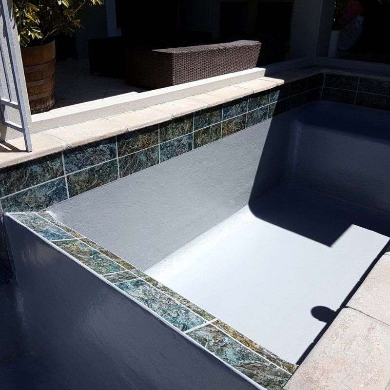 Rock Art Tile  Fibreglass Pool Mosaic Tissue Sheet 2430mm x 160mm