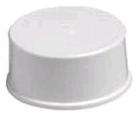 PVC end cap 50mm White