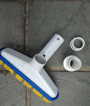 Quality Hi-Vac pool brush | Manual vacuum sweeper attachment + fittings