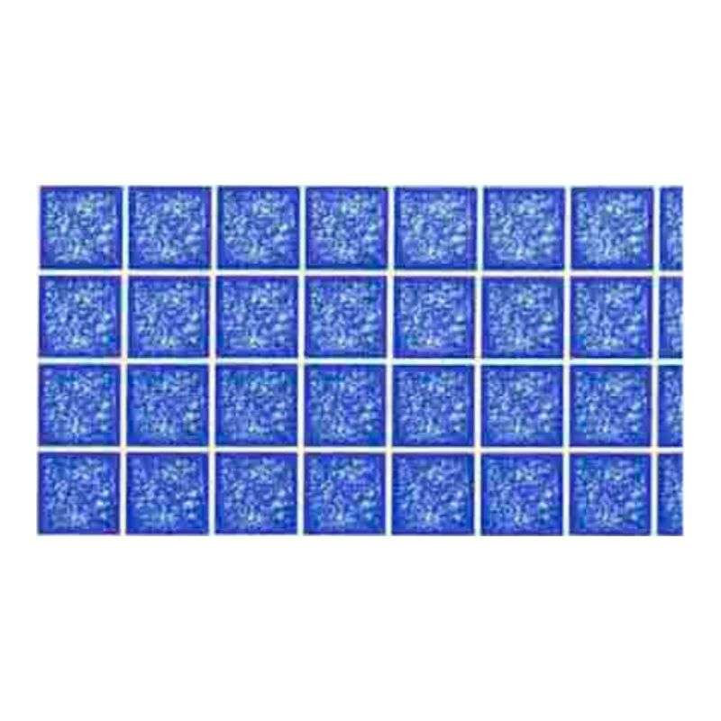 Ceramica  Light Blue Fibreglass Pool Mosaic Tissue Sheet 605 x 150mm