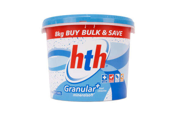 HTH granular chloriner for swimming pools - 8kg