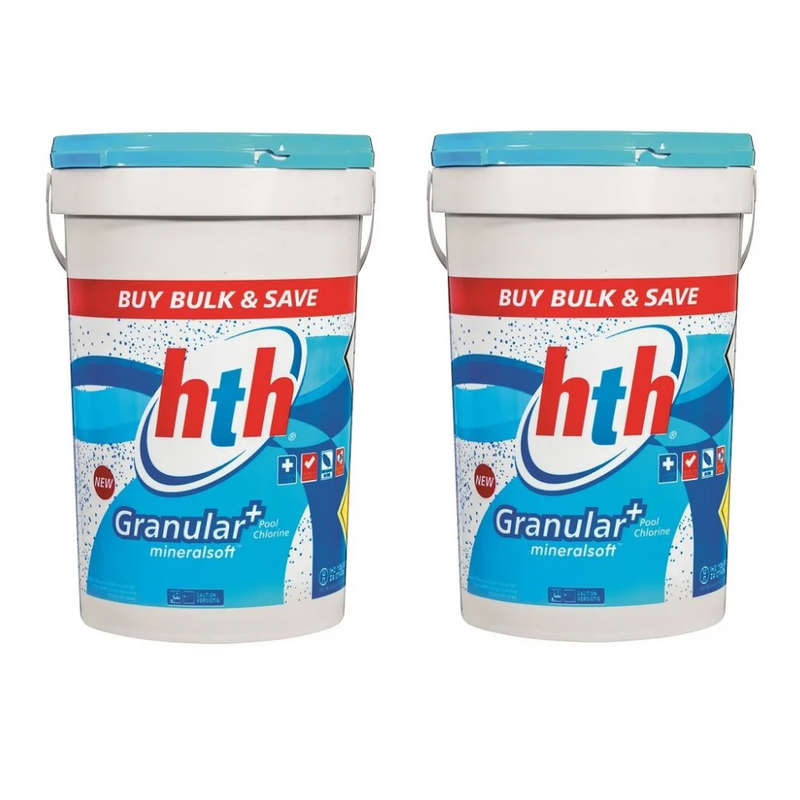 HTH granular chlorine for swimming pools
