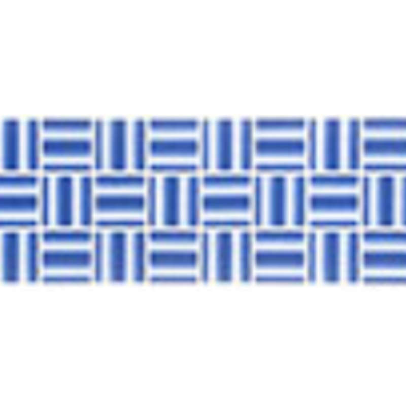 Modula Blue Fibreglass Pool Mosaic Tissue Sheet 960mm x 160mm