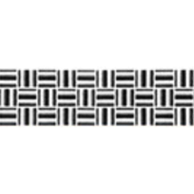 Modula Charcoal Fibreglass Pool Mosaic Tissue Sheet 800mm x 160mm