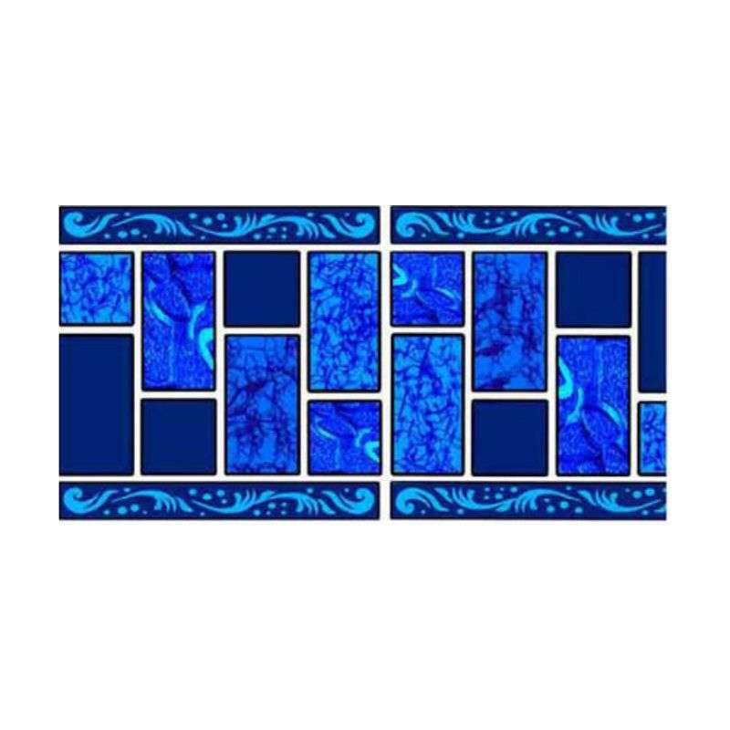 Moving Waters Fibreglass Pool Mosaic Tissue Sheet 810mm x 160mm