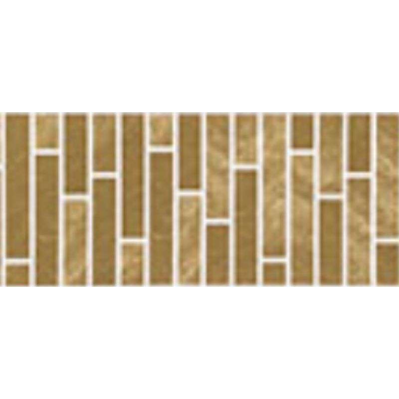 Regal Riven Caramel Fibreglass Pool Mosaic Tissue Sheet 800mm x160mm