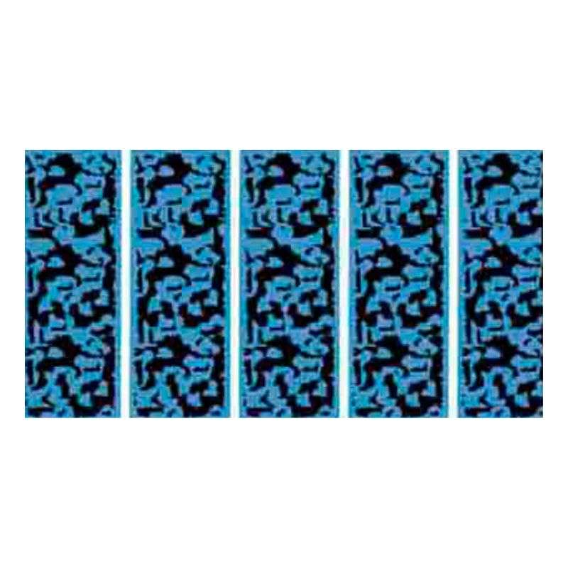 Waterlines Light Blue Fibreglass Pool Mosaic Tissue Sheet 610 x154mm