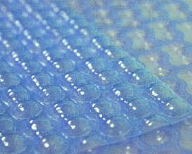 GeoBubble pool covers for swimming pools - 2m x 2m Blue Solar Cover