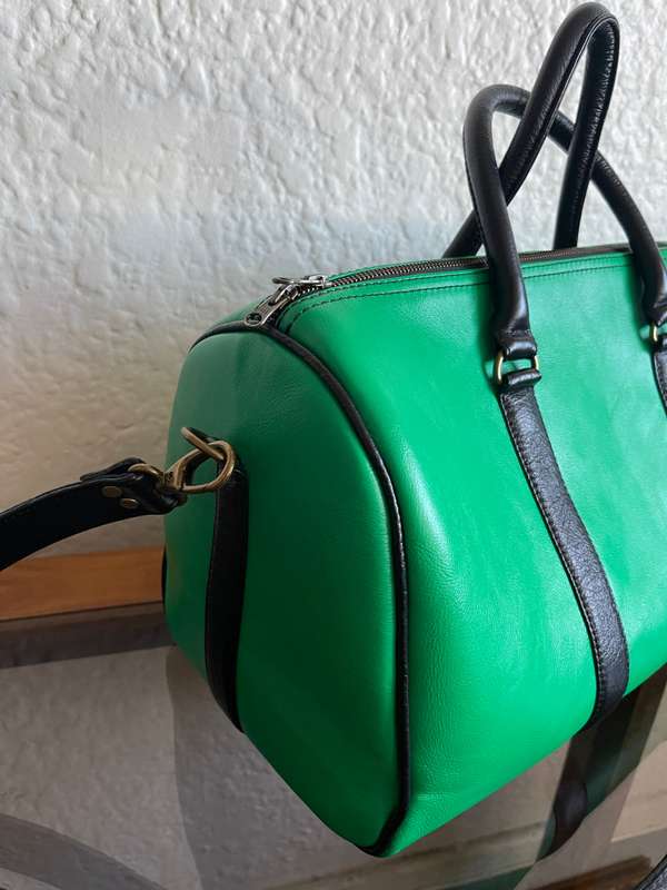 Hacha weekender leather bag (Ready to ship)
