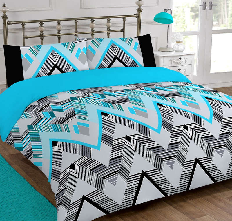 New Identity - 200TC Duvet Cover - Atlanta Grey - Queen