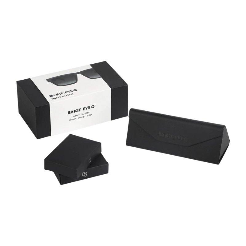 Rokit Eye Q Smart Glasses - Black