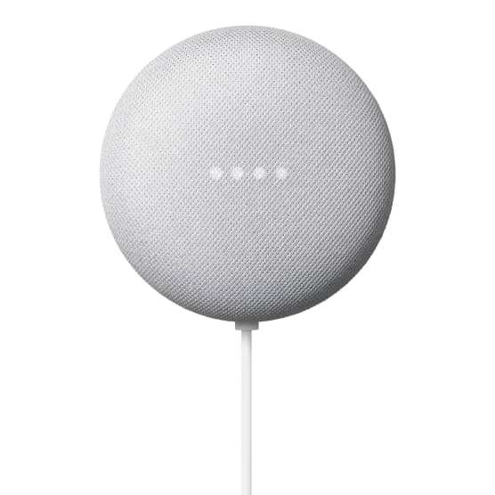 Google Nest Mini Smart Speaker Chalk