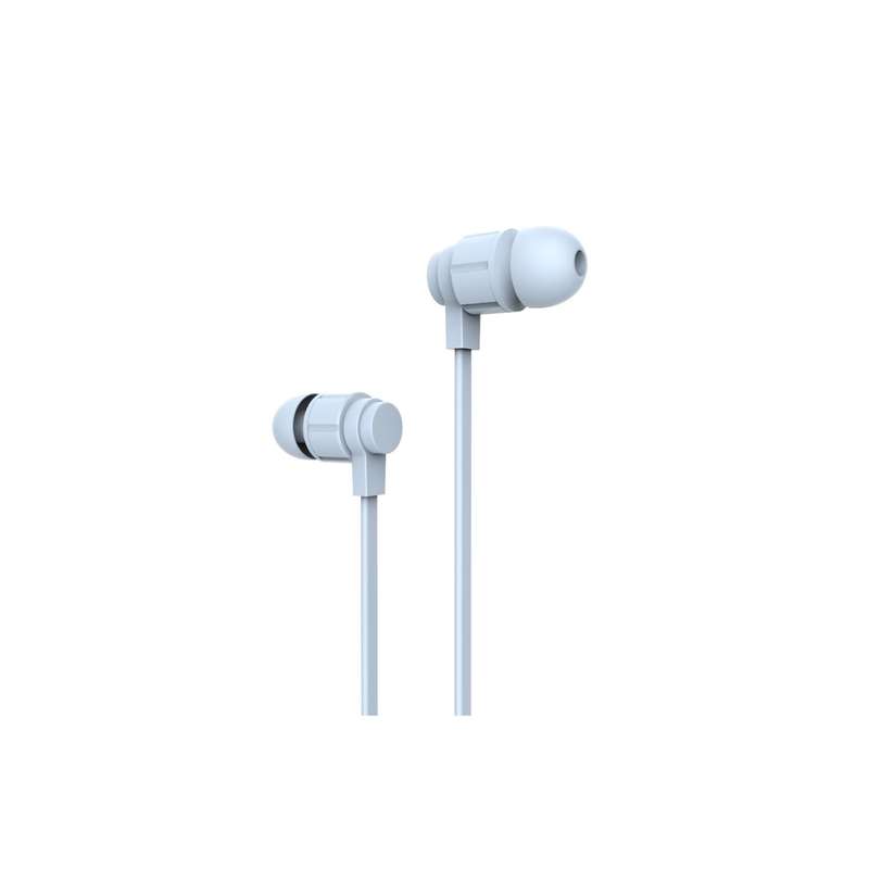 Yookie YK07 Stereo Wired Earphone - Light Grey
