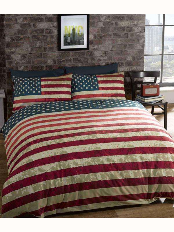 New York Skyline Duvet - USA  Bedding - Double