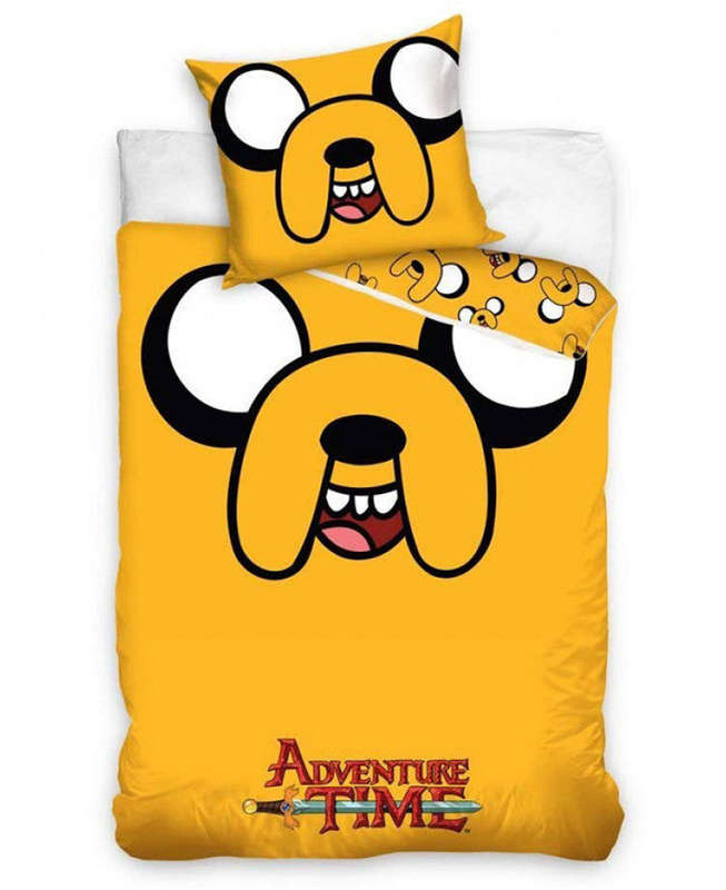 Adventure Time Jake Single Cotton Duvet Cover Set - Adventure Time Bedding