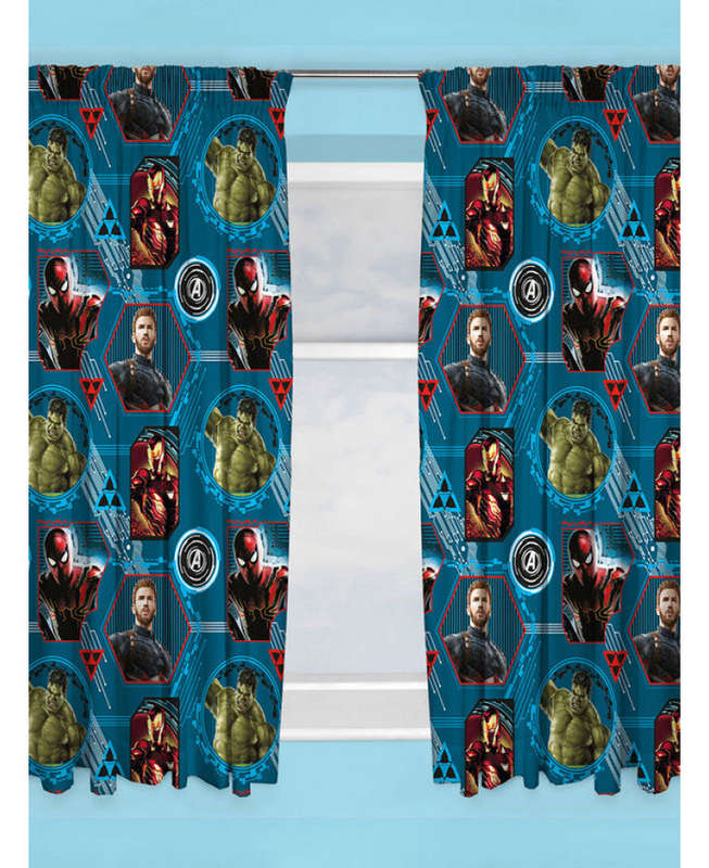 Avengers Marvel Curtains - FORCE - Avengers Bedding
