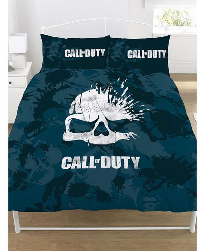 Call Of Duty Broken Skull Duvet  - Call of Duty Bedding - Double