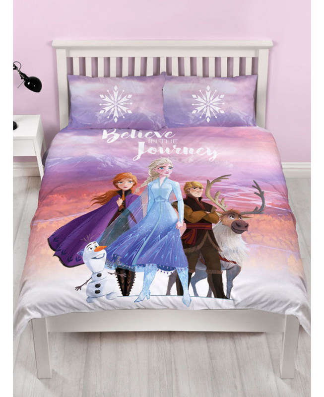 Disney Frozen 2 Journey Duvet Cover Set - Disney Frozen 2  Bedding - Double