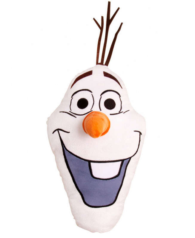 Disney Frozen 2 Olaf Shaped Cushion - Disney Frozen Bedding