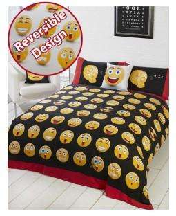 Emoji Duvet -  Icons - Emoji Bedding - Double