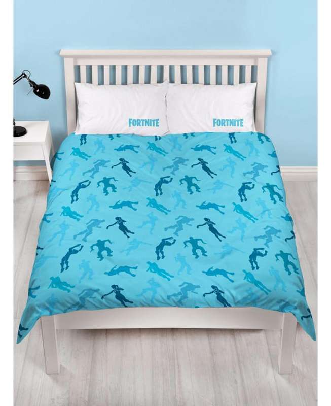 Official Fortnite Double Duvet Cover Battle Royale Shuffle Set -  Fortnite  Bedding