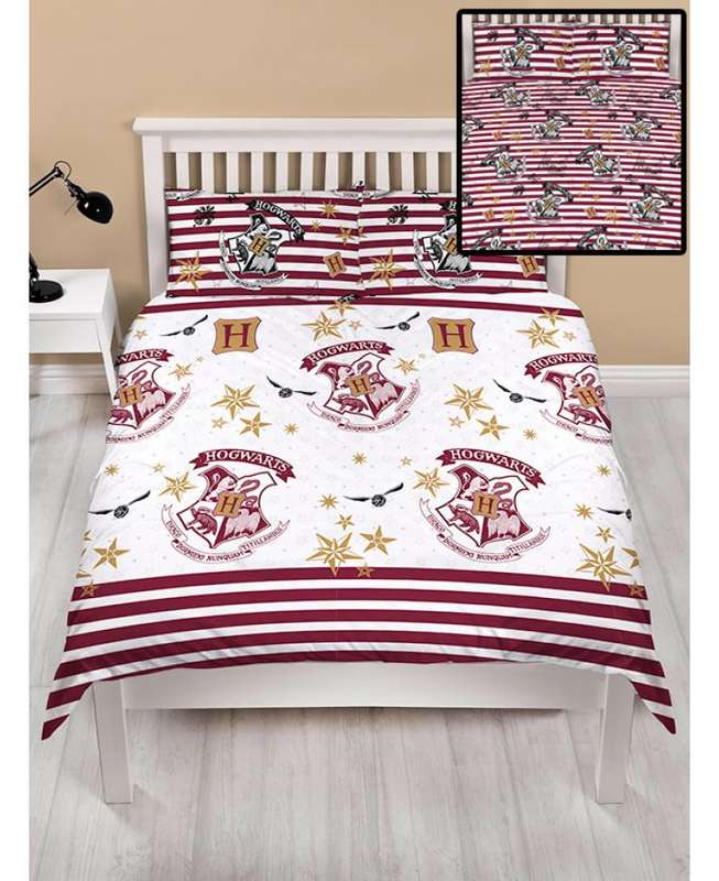 Harry Potter Muggles Duvet Cover - Rotary Design - Harry Potter Bedding - Double
