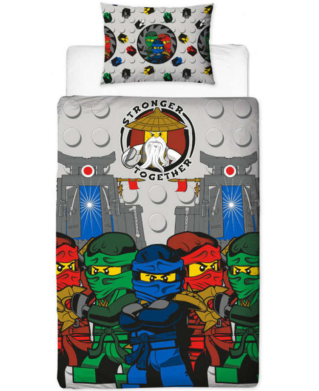 Lego Ninjago Duvet Cover And Pillowcase Set - Castle