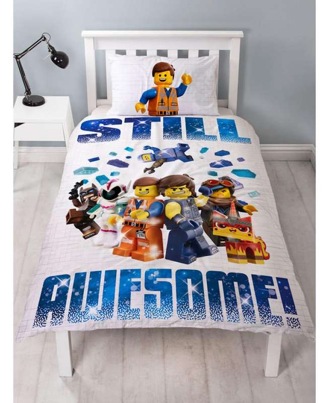 Lego Movie 2 Action Single Duvet Cover - Lego Bedding