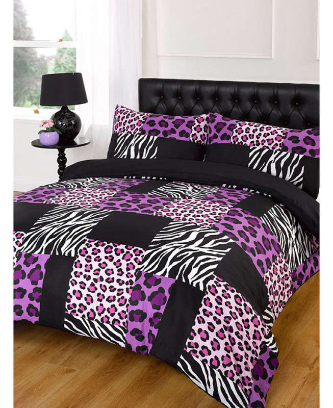 Kruger Animal Print Duvet Cover Set - Animal Print Bedding - Double