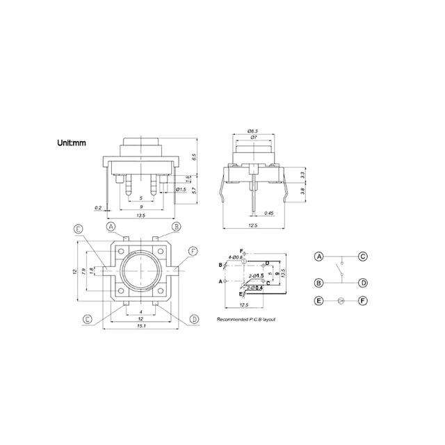 LED Tactile Switch