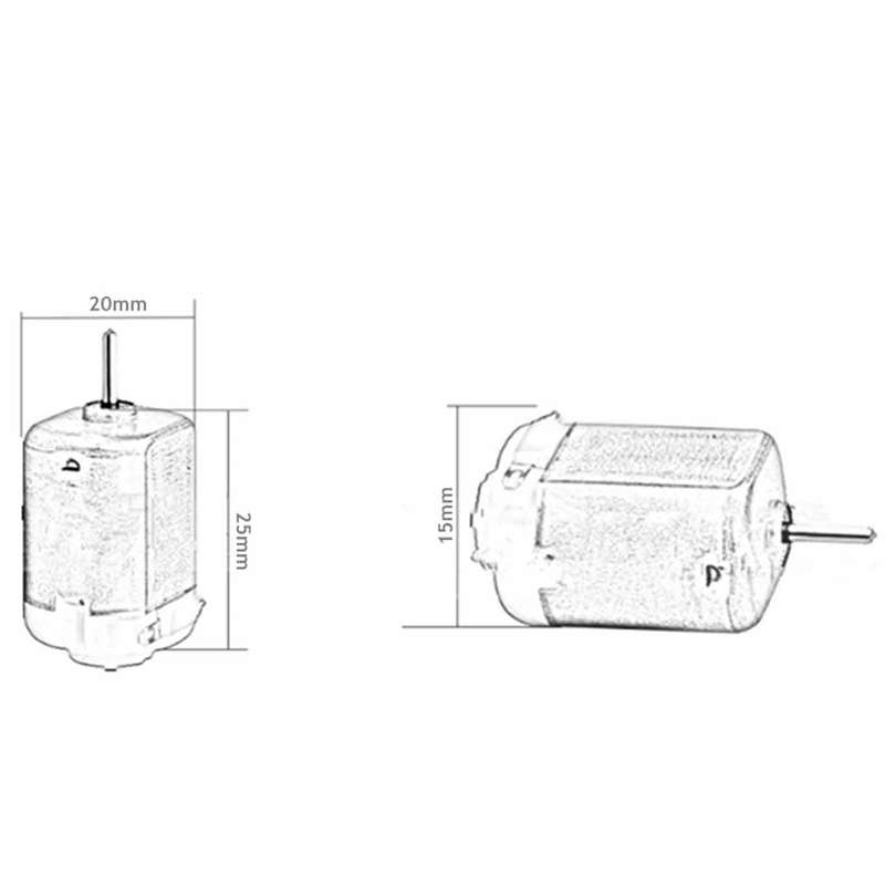 R130 Mini Micro 3V DC Motor