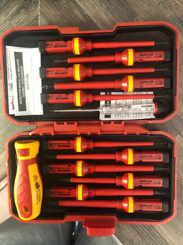 13Pcs 1000V Electric Insulated Screwdriver Set