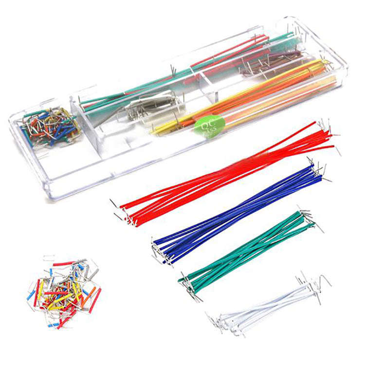 140 Pcs U Shape Breadboard Jumper Wire Kit