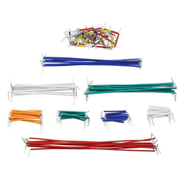 140 Pcs U Shape Breadboard Jumper Wire Kit