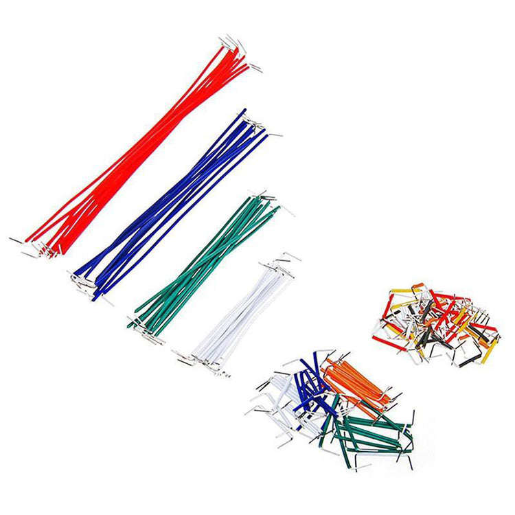 140 Pcs U Shape Breadboard Jumper Wire Kit